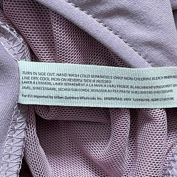 Free People NWT Keep It Going Cutout Bodysuit Women's Pink Size XL Racerback - Picture 10 of 10